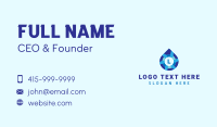 Water Sanitation Liquid  Business Card Image Preview