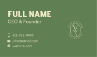Natural Plant Therapy Business Card Image Preview