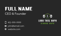 Gym Equipment Business Business Card Preview