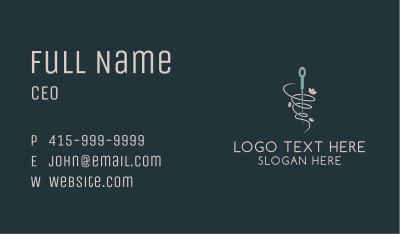 Natural Acupuncture Medicine Business Card Image Preview