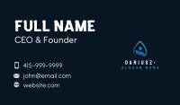 Water Hand Droplet Business Card Image Preview