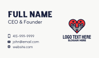 Castle Heart Business Card Image Preview
