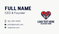 Castle Heart Business Card Image Preview