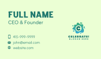 Slime Letter C Business Card Image Preview