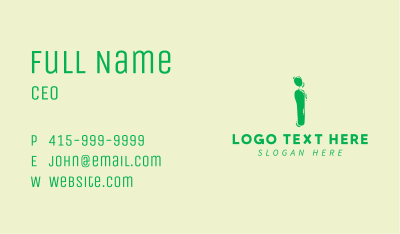 Liquid Soda Letter I Business Card Image Preview