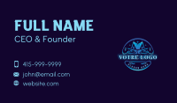 Pressure Wash Cleaning Business Card Image Preview