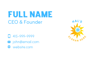 Snow Sun Refrigeration Business Card Image Preview