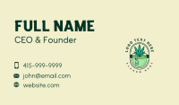 Weed Tea Bar Business Card Preview