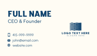 Wave Pool Resort Business Card Image Preview