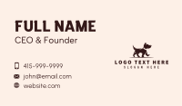 Puppy Pet Veterinary Business Card Image Preview