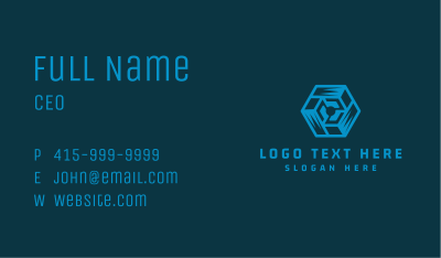 AI Cube Technology Business Card Image Preview