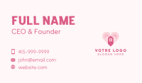 Heart Hand House Clinic Business Card Image Preview