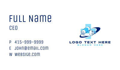 Dental Hygiene Toothpaste Business Card Image Preview