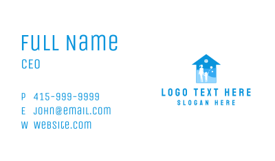 Blue Parenting Counsel Business Card Image Preview