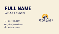 Handyman Roofing Tools Business Card Design