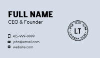 Rock Music Band Business Card Preview