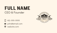 Brick Masonry Construction Business Card Image Preview