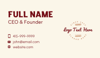 Surfer Clothing Brand Wordmark Business Card Image Preview