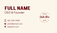 Surfer Clothing Brand Wordmark Business Card Image Preview