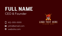 Military Gun Skull Business Card Image Preview