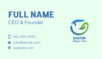 Dove Nature Leaf Business Card Image Preview