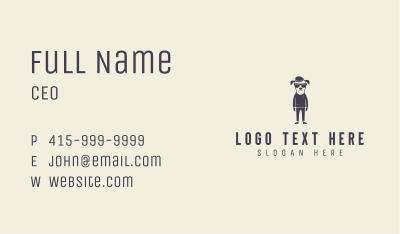 Dog Fashion Clothing Business Card Image Preview