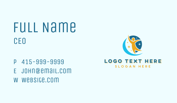 Professional Career Coaching Business Card Design Image Preview