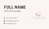 Fashion Hat Woman Business Card Image Preview