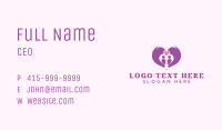 Family Care Support Business Card Image Preview