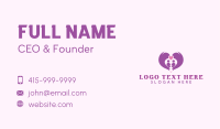 Family Care Support Business Card Image Preview