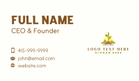 Plant Root Botanical Business Card Image Preview