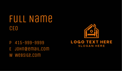 Handyman Tools Carpentry Business Card Image Preview