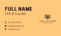 Ancient Mayan Headdress  Business Card Preview