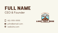 Construction Hammer Carpentry Business Card Preview