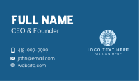 Lady Liberty Head Crown Business Card Image Preview