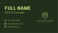 Professional Geometric Lion Business Card Image Preview