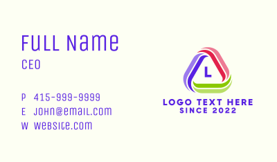 Logistics Delivery Agency Business Card