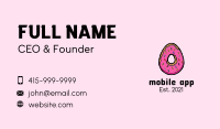 Easter Donut Egg  Business Card Image Preview