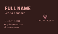 Floral Wellness Hand Business Card Image Preview