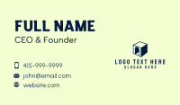 Blue Cube Home  Business Card Design