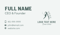 Flower Needle Acupuncture  Business Card Image Preview