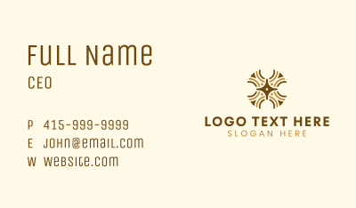 Tribal Shield Letter X Business Card Image Preview