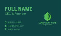 Mint Leaf Business Card Image Preview