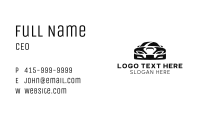 Front Car Silhouette Business Card Image Preview