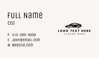 Fast Black Car Business Card Image Preview