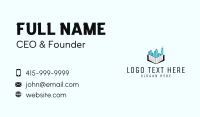 Stocks Market Book  Business Card Preview