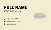 Classy Feminine Calligraphy Business Card Image Preview