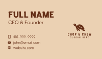 Turtle Coffee Shop Business Card Image Preview