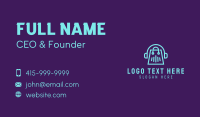 Music Store Headphones Business Card Preview