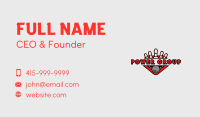 Bowling Sports League Business Card Image Preview